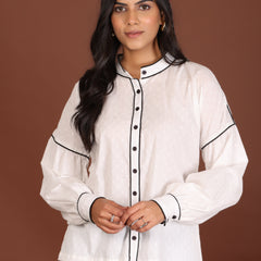 Misty Cotton Dobby Shirt - Jiraazi