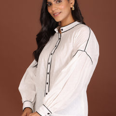 Misty Cotton Dobby Shirt - Jiraazi