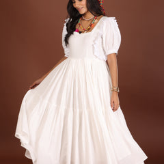 Breezy Cotton Dress - Jiraazi