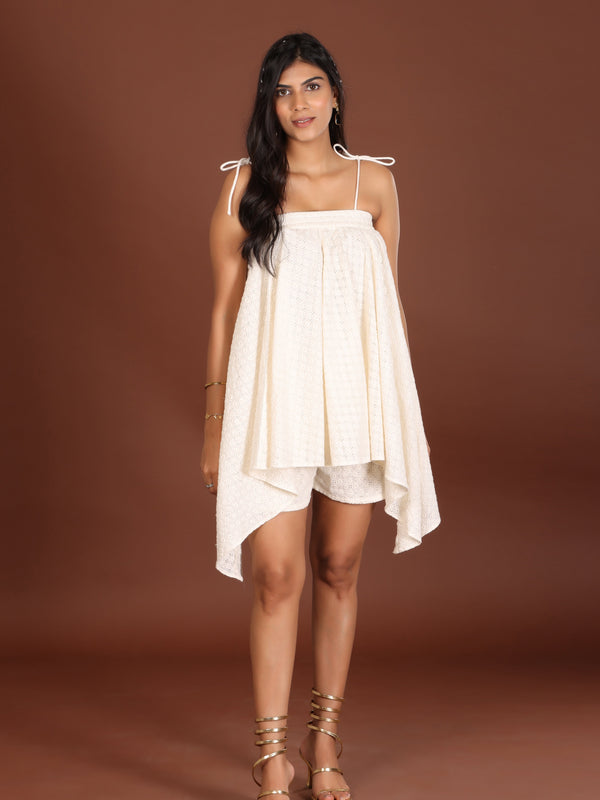 Versatile Schiffli Tube Top - Jiraazi