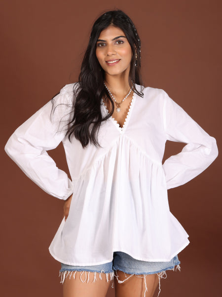 Breezy Cotton Top - Jiraazi