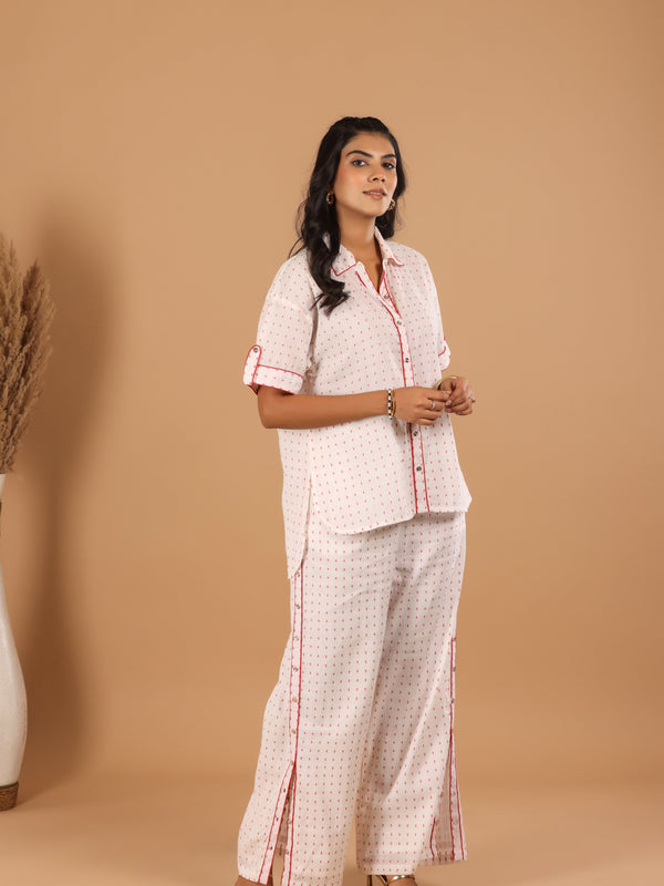 Arial Boota Cotton Co ord - Jiraazi