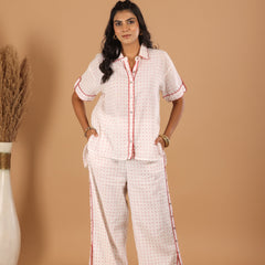 Arial Boota Cotton Co ord - Jiraazi