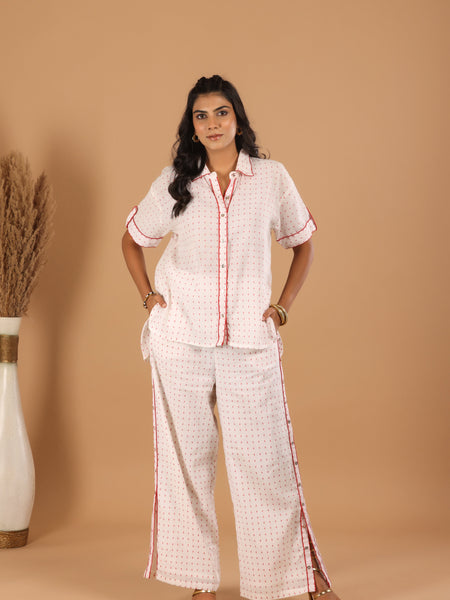 Arial Boota Cotton Co ord - Jiraazi