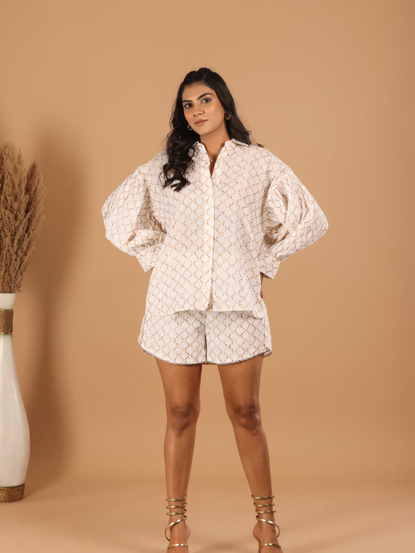 Yuvi Cotton Dobby Co ord - Jiraazi