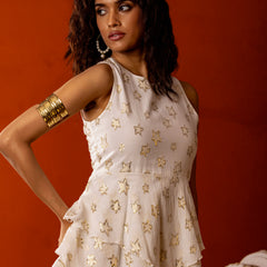 Lurex Layered Dress