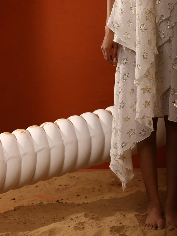 Lurex Layered Dress