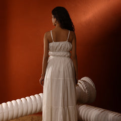 Tier Mulmul Maxi Dress