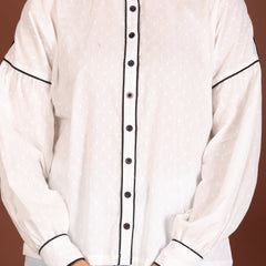 Misty Cotton Dobby Shirt - Jiraazi