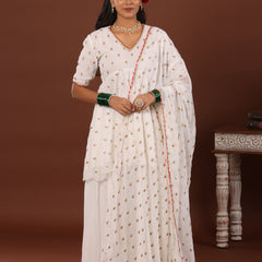 Niqhat Georgette Gharara suit set - Jiraazi