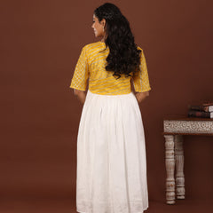 Kanari Gota Alia Cut Kurta - Jiraazi