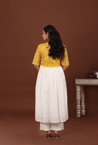 Kanari Gota Alia Cut Kurta