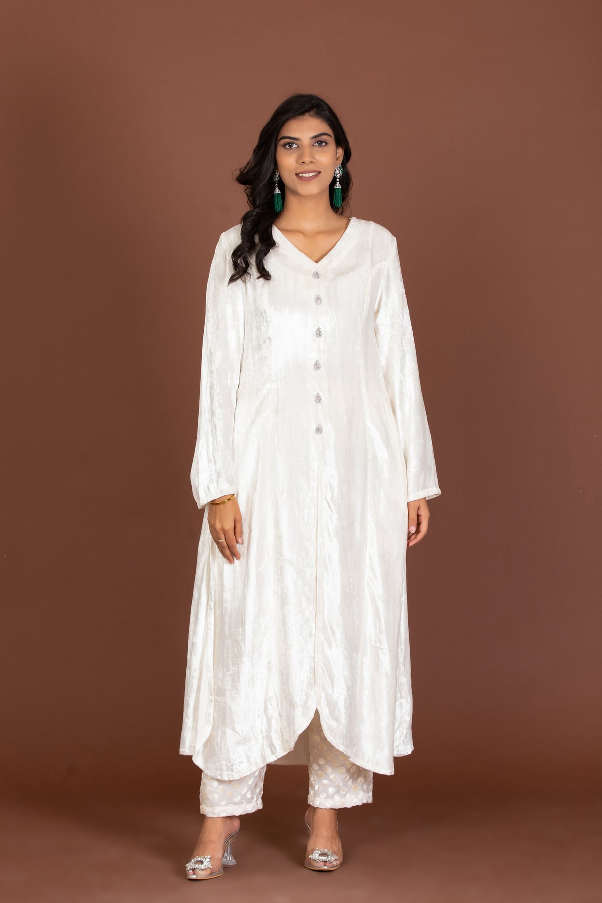 Kiara velvet Kurta