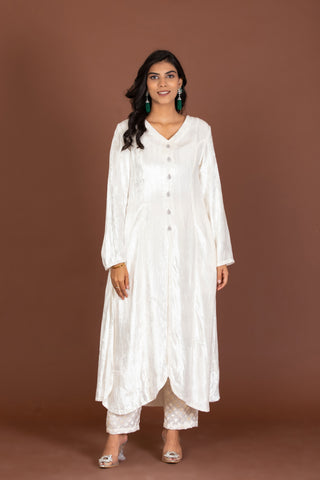 Kiara velvet Kurta