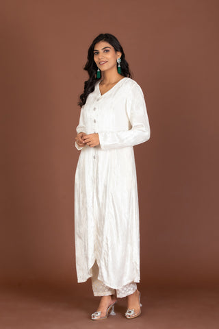 Kiara velvet Kurta