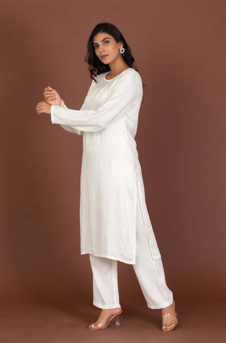 Farida Jacquard Kurta