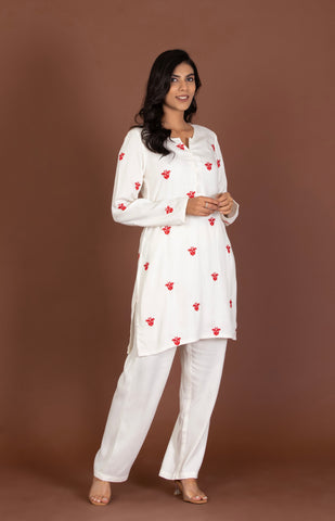 Inaaya Jacquard Kurta