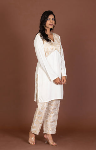 Nora Brocade Jacquard Kurta