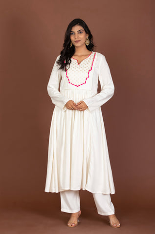 Ahana Jacquard Kurta