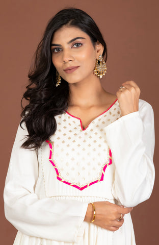 Ahana Jacquard Kurta