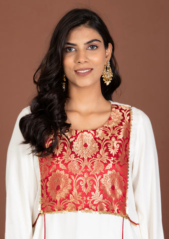 Eva Jacquard Kurta