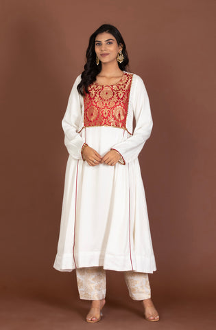 Eva Jacquard Kurta