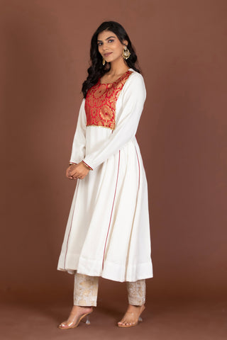 Eva Jacquard Kurta