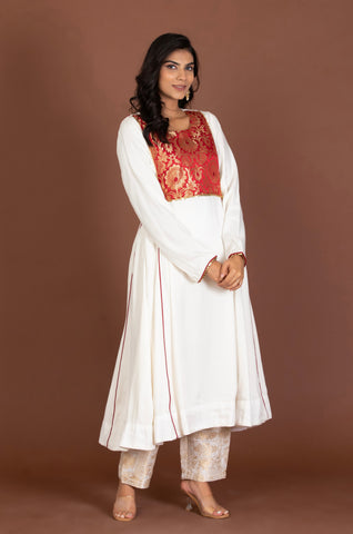 Eva Jacquard Kurta