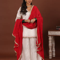 Alizeh chanderi suit set - Jiraazi