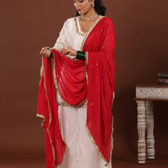 Alizeh chanderi suit set - Jiraazi