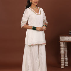 Alizeh chanderi suit set - Jiraazi