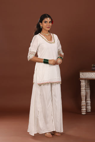 Alizeh chanderi suit set