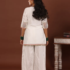 Alizeh chanderi suit set - Jiraazi