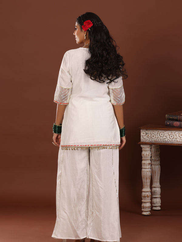 Alizeh chanderi suit set - Jiraazi