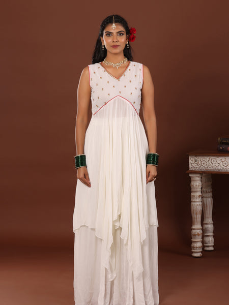 Shabnam Georgette 3 piece suit set - Jiraazi