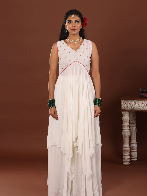 Shabnam Georgette 3 piece suit set - Jiraazi