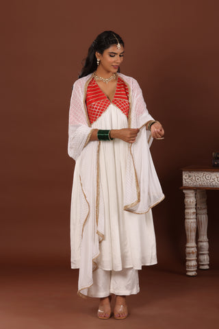 Kanari Gota Alia Cut Kurta