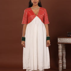 Kanari Gota Alia Cut Kurta - Jiraazi