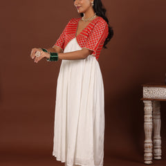 Kanari Gota Alia Cut Kurta - Jiraazi