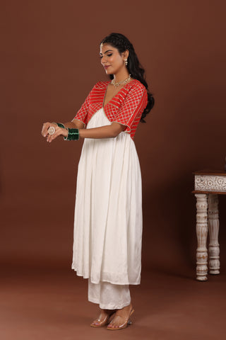 Kanari Gota Alia Cut Kurta