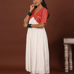 Kanari Gota Alia Cut Kurta - Jiraazi