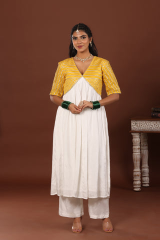 Kanari Gota Alia Cut Kurta