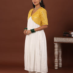 Kanari Gota Alia Cut Kurta - Jiraazi