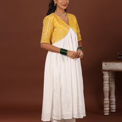 Kanari Gota Alia Cut Kurta - Jiraazi