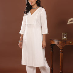 Lurex Boota Cotton Kurta - Jiraazi
