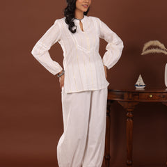 Gold Lurex Cotton Top - Jiraazi