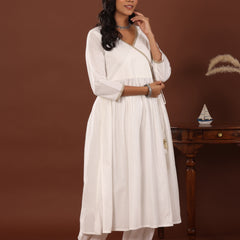 Chand Angrakha Cotton Kurta - Jiraazi