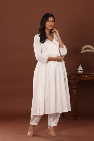 Chand Angrakha Cotton Kurta