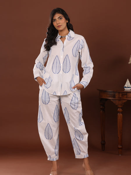 Handblock print Cotton Co ord - Jiraazi
