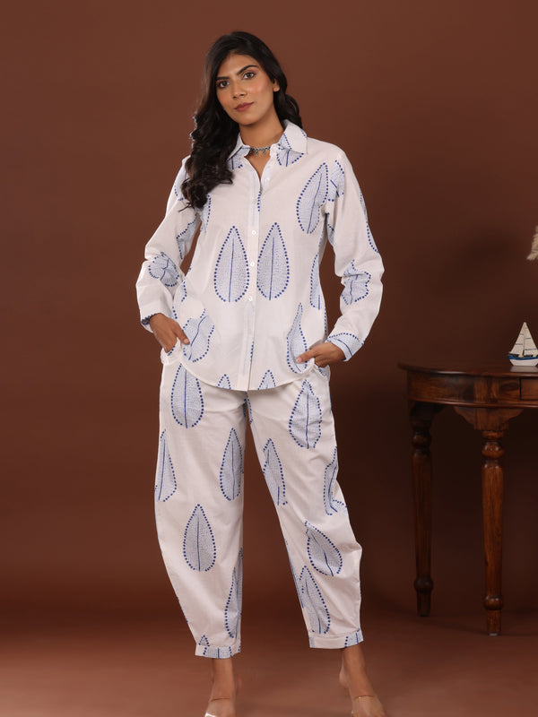 Handblock print Cotton Co ord - Jiraazi